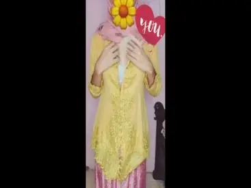 Live Ukhti Kebaya Hijab Pink Menggoda