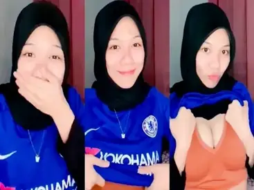 Maya Alissa Hijab Ketat Ngentot Pakai Jersey Chelsea Lumer WOT